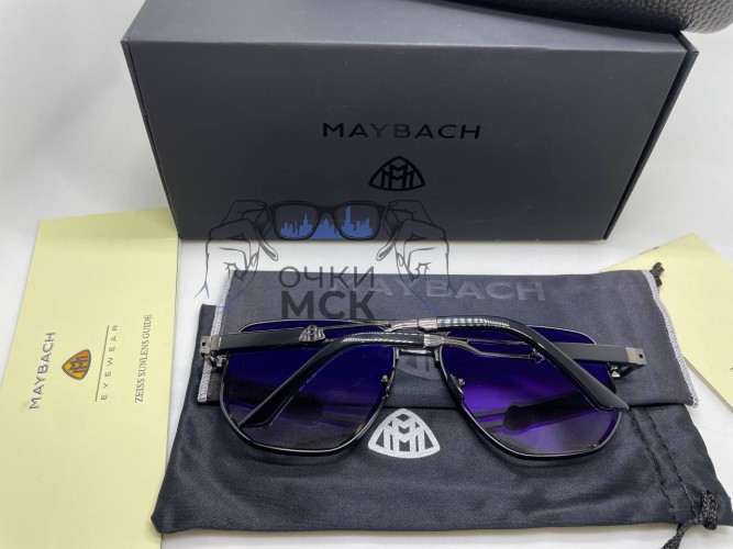 Очки Maybach Aviator Silver/Grey солнцезащитные мужские оригинал