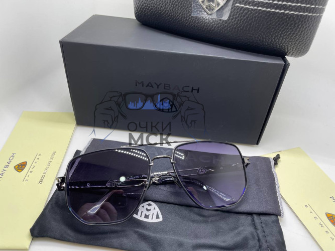 Очки Maybach Aviator Silver/Grey солнцезащитные мужские оригинал