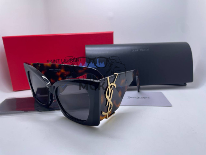 Очки Saint Laurent Leo Black солнцезащитные женские оригинал