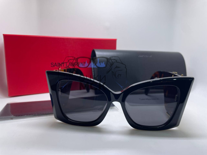 Очки Saint Laurent Leo Black солнцезащитные женские оригинал