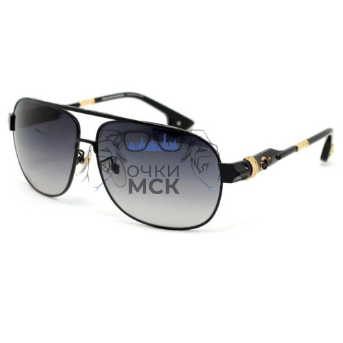 Очки Men's Chrome Hearts BUEK Серый градиент солнцезащитные мужские оригинал