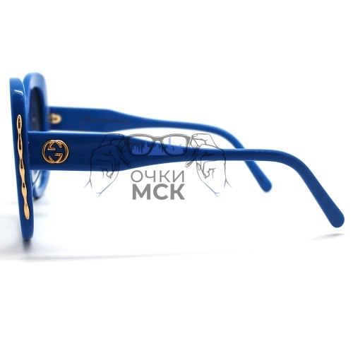 Очки Gucci GG0260S Серо-синий градиент солнцезащитные женские оригинал
