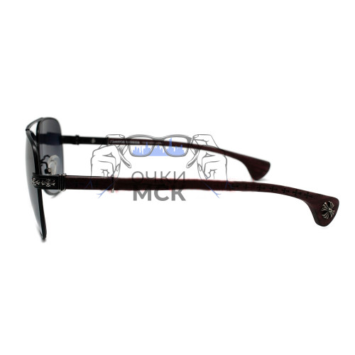 Очки Chrome Hearts TANK SLAPPER Тёмный градиент солнцезащитные мужские оригинал