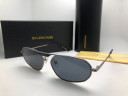 Очки Balenciaga 2455 Silver/Black Тёмный градиент солнцезащитные унисекс женские мужские оригинал