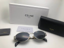 Очки Celine Minimal Silver/Black солнцезащитные женские оригинал