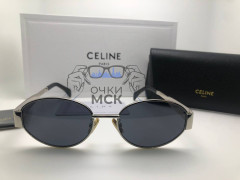Очки Celine Minimal Silver/Black