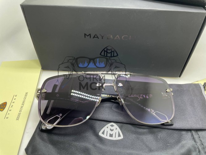 Очки Maybach Aviator Silver/Black солнцезащитные мужские оригинал