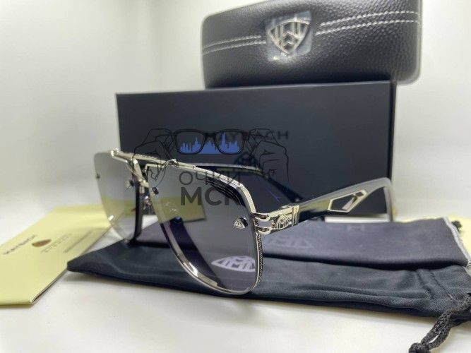 Очки Maybach Aviator Silver/Black солнцезащитные мужские оригинал
