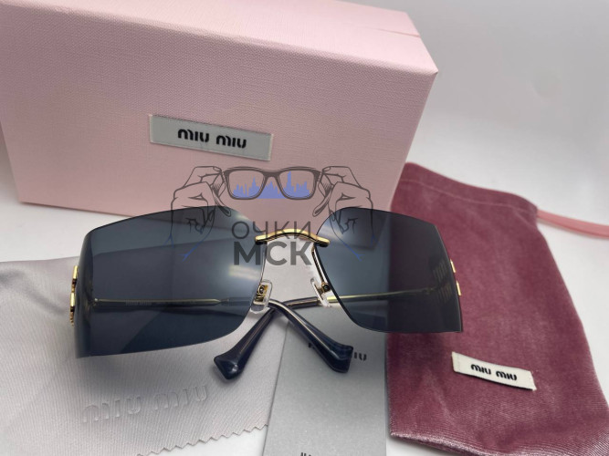 Очки Miu Miu MU 54YS 5AK30B Gold/Black солнцезащитные женские оригинал