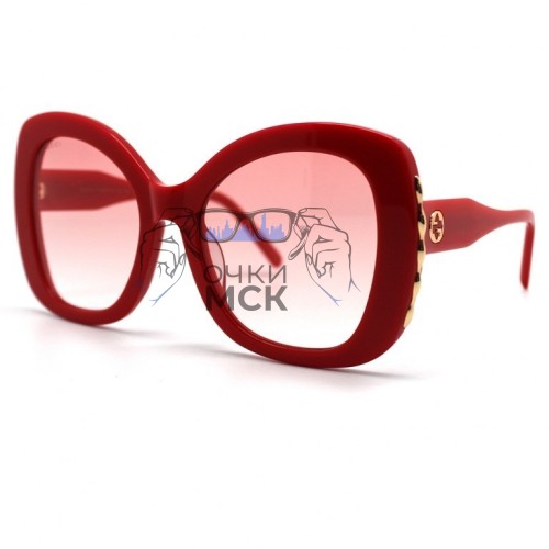Очки Gucci GG0260S Красный градиент солнцезащитные женские оригинал