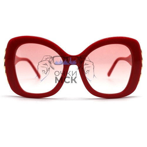 Очки Gucci GG0260S Красный градиент солнцезащитные женские оригинал