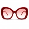 Очки Gucci GG0260S Красный градиент солнцезащитные женские оригинал