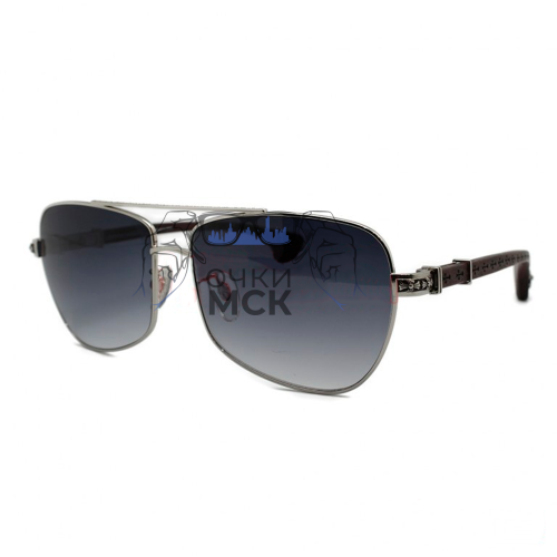 Очки Chrome Hearts TANK SLAPPER Тёмный градиент солнцезащитные мужские оригинал