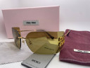 Очки Miu Miu MU 54YS 5AK30B Full Gold солнцезащитные женские оригинал