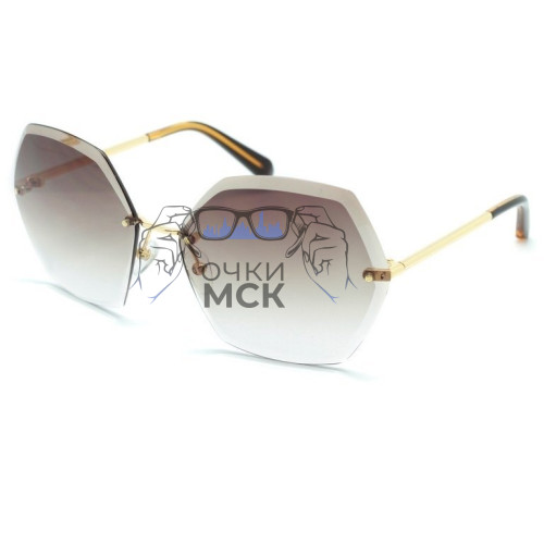 Очки Chanel A 71181 Коричневый градиент солнцезащитные женские оригинал