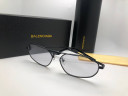 Очки Balenciaga 2455 Black/Light Тёмно-серый солнцезащитные унисекс женские мужские оригинал