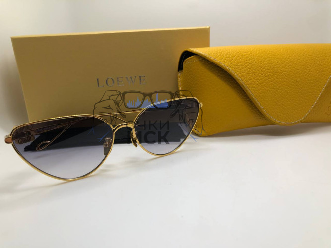 Очки Loewe Gold/Grey солнцезащитные женские оригинал