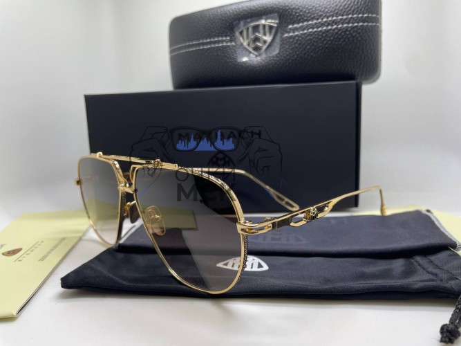 Очки Maybach Aviator S Gold/Brown солнцезащитные мужские оригинал