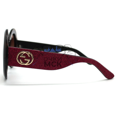 Очки Gucci GG0101S Коричневый градиент солнцезащитные женские оригинал
