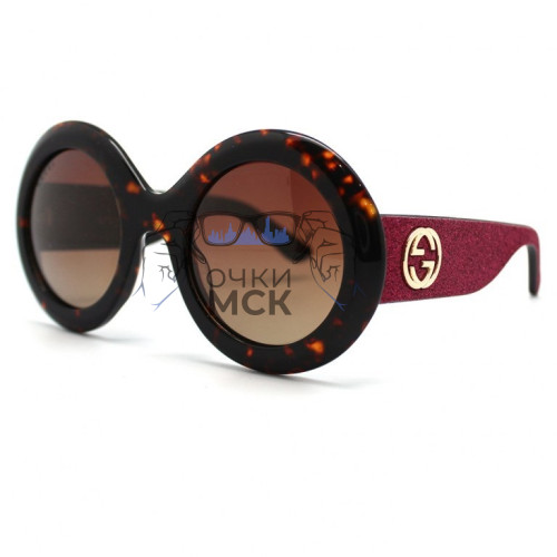 Очки Gucci GG0101S Коричневый градиент солнцезащитные женские оригинал