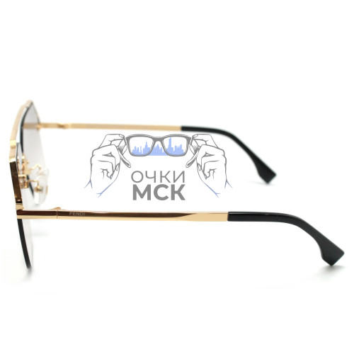 Очки Fendi Fancy FF M0032 Коричневый градиент солнцезащитные унисекс женские мужские оригинал