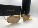 Очки Balenciaga 2455 Gold/Brown Коричневый градиент солнцезащитные унисекс женские мужские оригинал