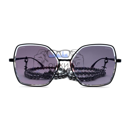 Очки Chanel Темно-серые солнцезащитные женские оригинал