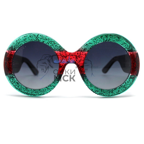 Очки Gucci GG0101S Серый градиент солнцезащитные женские оригинал