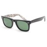 Очки Ray Ban Wayfarer Special Series RB2140 натуральный зеленый солнцезащитные унисекс женские мужские оригинал