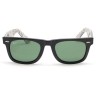 Очки Ray Ban Wayfarer Special Series RB2140 натуральный зеленый солнцезащитные унисекс женские мужские оригинал