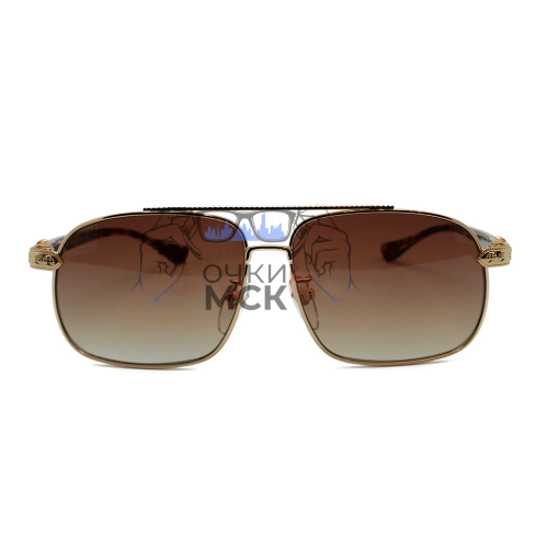 Очки Chrome Hearts TTNSICLE-I Коричневый градиент солнцезащитные мужские оригинал