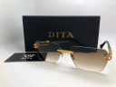 Очки Dita 6018-145 Gold/Brown Коричневый градиент солнцезащитные унисекс женские мужские оригинал