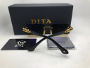 Очки Dita 6018-145 Gold/Brown Коричневый градиент солнцезащитные унисекс женские мужские оригинал