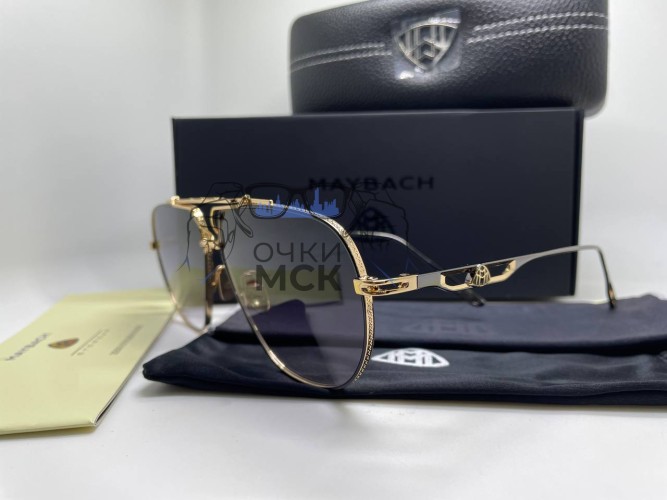 Очки Maybach Aviator S Gold/Black солнцезащитные мужские оригинал