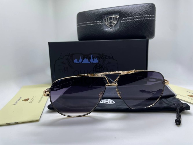 Очки Maybach Aviator S Gold/Black солнцезащитные мужские оригинал