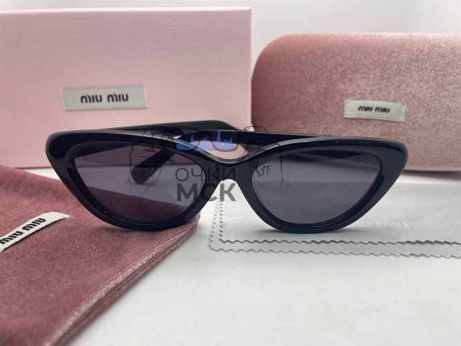 Очки Miu Miu Full Black солнцезащитные женские оригинал