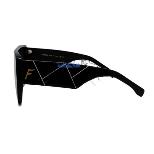 Очки Fendi FF0619 Черные солнцезащитные женские оригинал