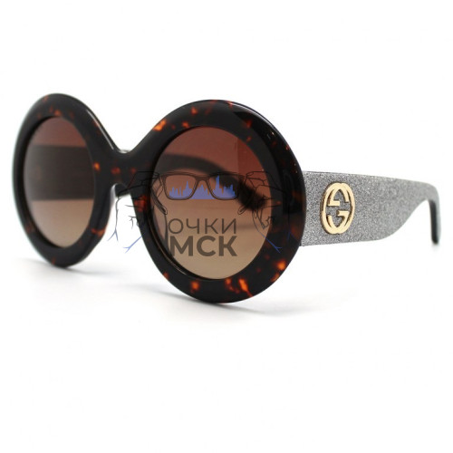 Очки Gucci GG0101S Коричневый градиент солнцезащитные женские оригинал