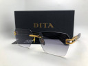 Очки Dita 6018-145 Gold/Dark Тёмный градиент солнцезащитные унисекс женские мужские оригинал