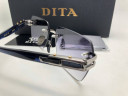 Очки Dita 6018-145 Gold/Dark Тёмный градиент солнцезащитные унисекс женские мужские оригинал