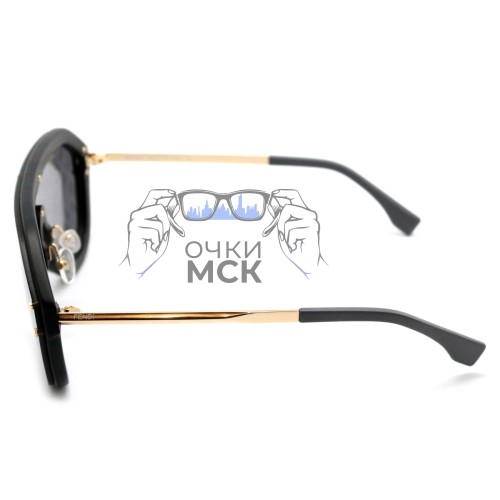 Очки Fendi Fabulous FFM 0039/G/S серый зеркальный солнцезащитные женские оригинал