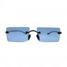 Очки Chrome Hearts HELLZ BELLZ GB Голубые солнцезащитные унисекс женские мужские оригинал