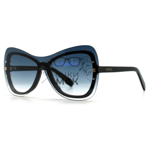 Очки Chanel CH4289 Темный градиент солнцезащитные унисекс женские мужские оригинал