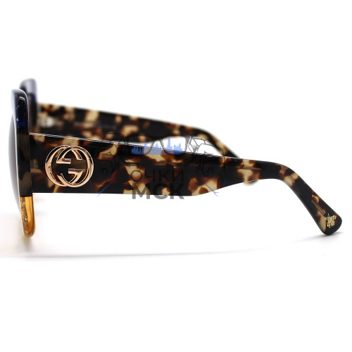 Очки Gucci GG0083 Коричневый градиент солнцезащитные женские оригинал