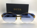 Очки Dita 075-152-A-03 Gold/Blue Синий градиент солнцезащитные унисекс женские мужские оригинал
