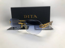 Очки Dita 075-152-A-03 Gold/Blue Синий градиент солнцезащитные унисекс женские мужские оригинал