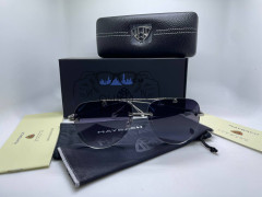 Очки Maybach Aviator S Silver/Dark Grey