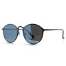 Очки Ray Ban RB3574N Blaze Round Темный градиент солнцезащитные унисекс женские мужские оригинал