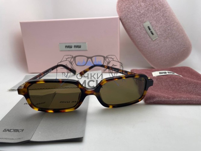 Очки Miu Miu Vintage T1ZS-F Leo Коричневый градиент солнцезащитные женские оригинал