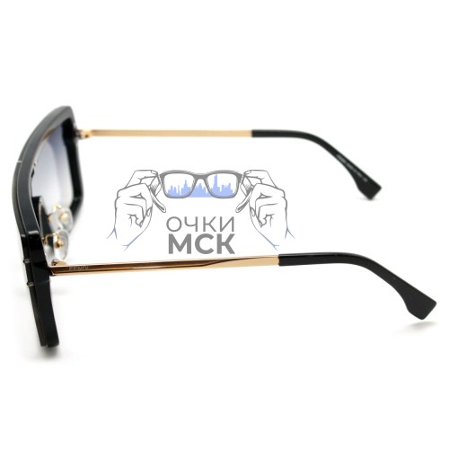 Очки Fendi FFM 0046 Серый градиент солнцезащитные женские оригинал